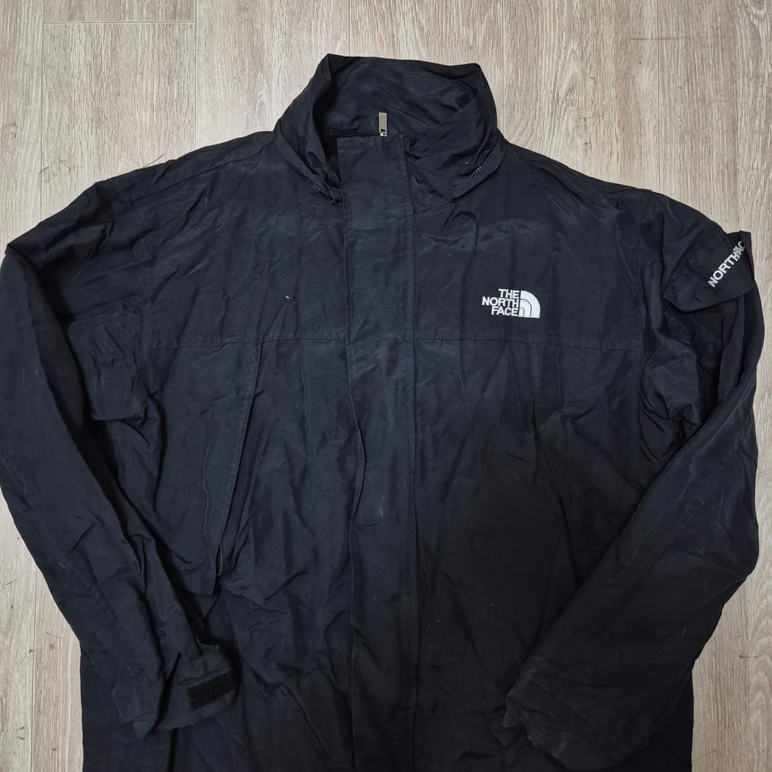 노스페이스 사이드포켓 기모 바람막이 자켓 L(100) 상품이미지2