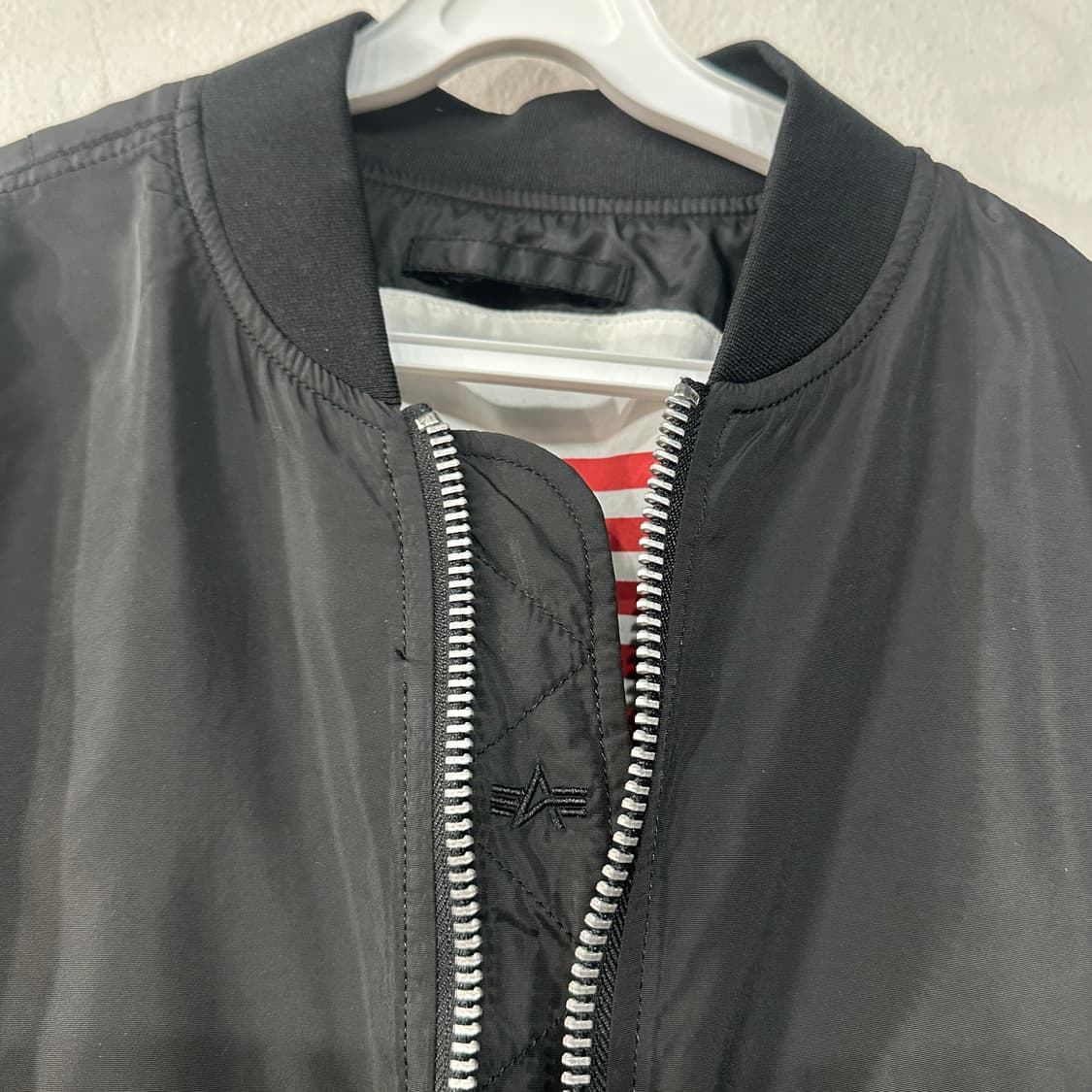 알파인더스트리 리버시블 성조기 MA-1 XS 상품이미지4