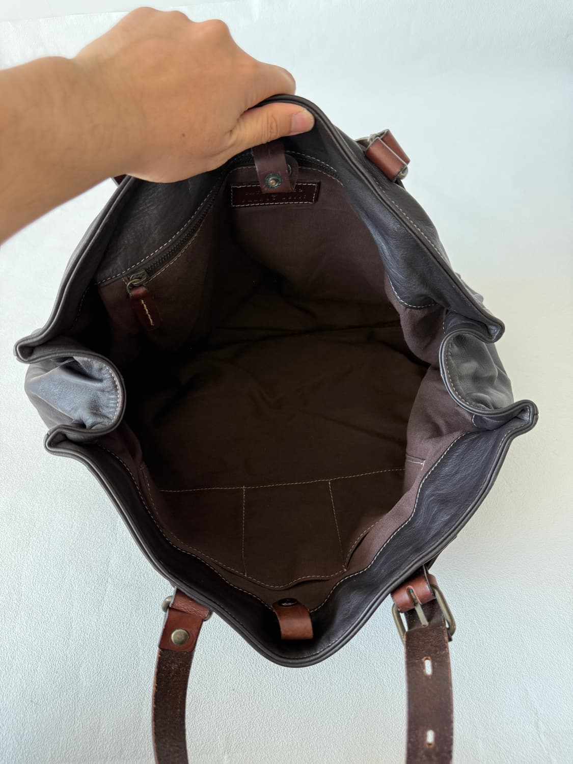 INTERMEZZO 레더 토트백 상품이미지6