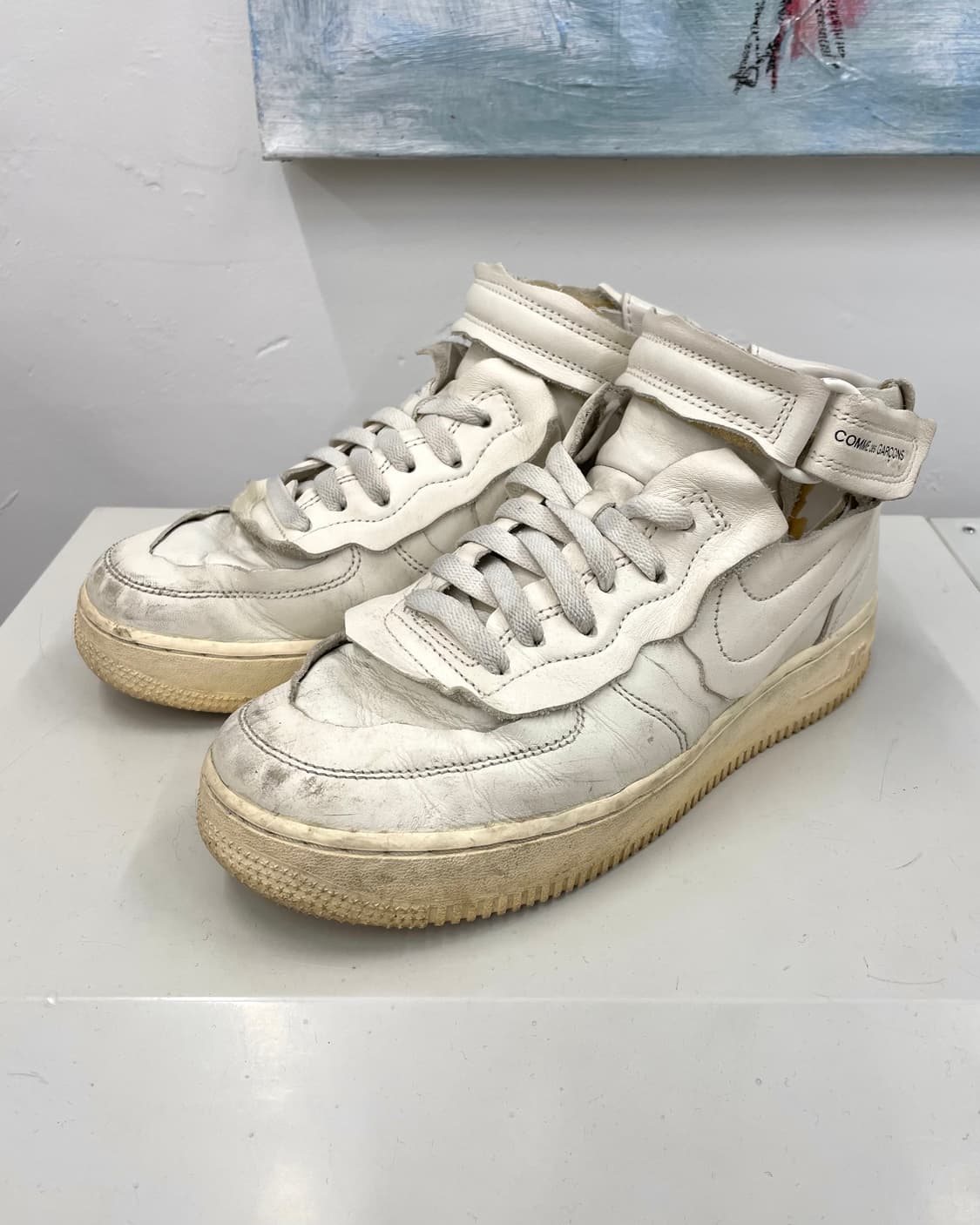 [240] 꼼데가르송 나이키 에어포스 미드 스니커즈 상품이미지3