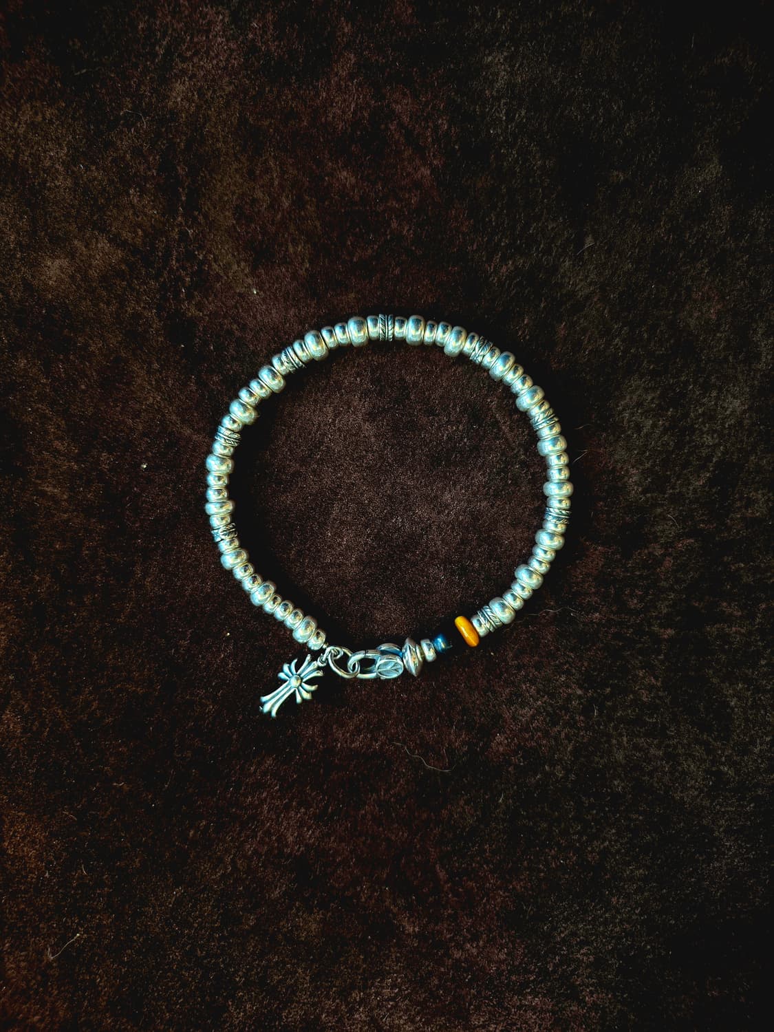 Silver925 Cross point wings bracelet 상품이미지6