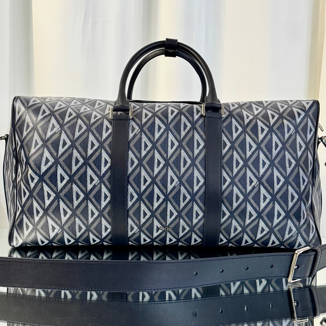 [새상품] 디올 링고 50 보스턴백 키폴 CD 상품이미지1