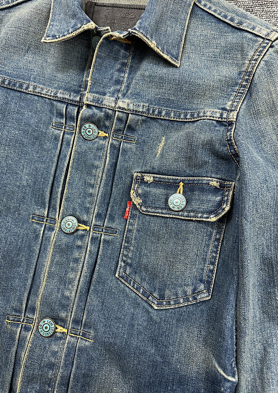 빈티지 리바이스 데님 자켓 S  상품이미지2