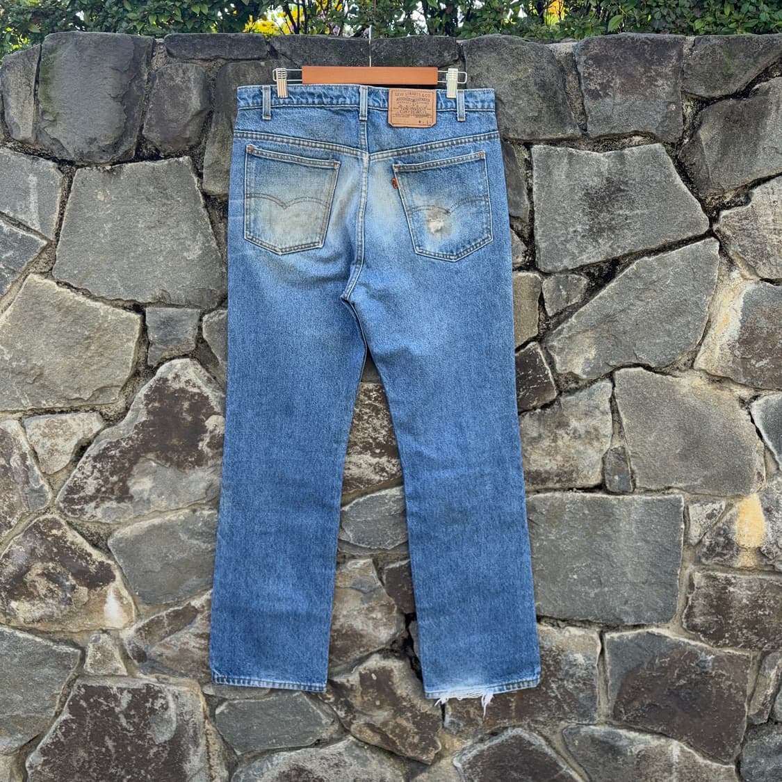 80s USA 리바이스 Levi’s 517 부츠컷 진 (오렌지탭) 상품이미지1