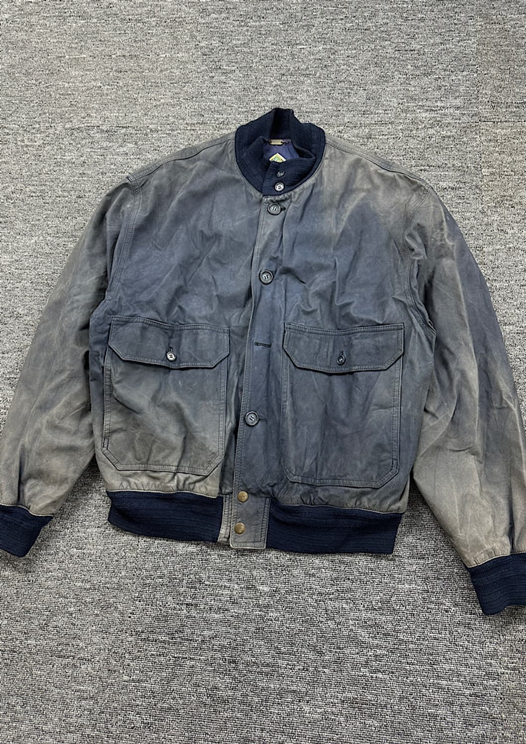 빈티지 썬블리치 가죽 자켓 XL  상품이미지1