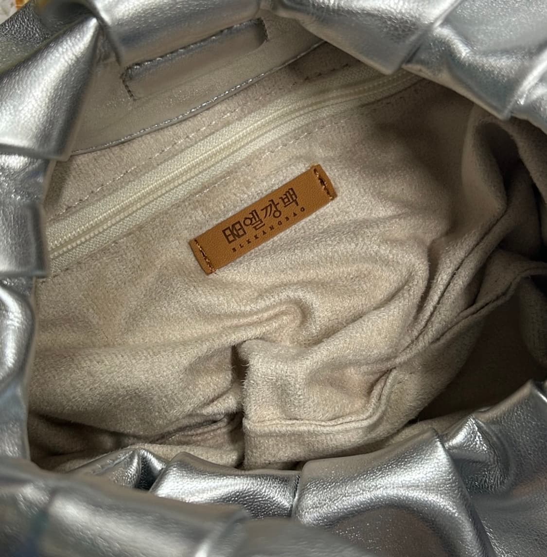 엘레깡스백 엘깡 튤립백 실버 숄더백 토트백 가방  상품이미지10