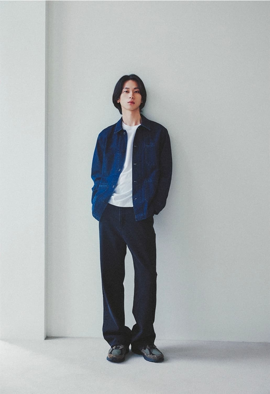유니온블루 콘 데님 워크 자켓 L 상품이미지3