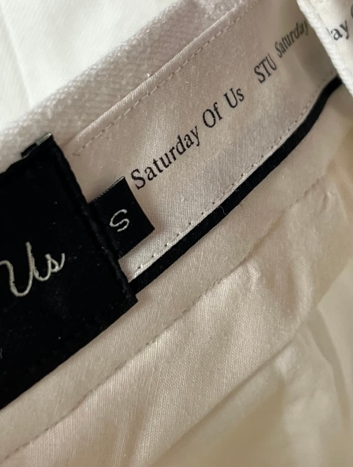 [S] 24SS STU 버뮤다 팬츠 오프 화이트 상품이미지4