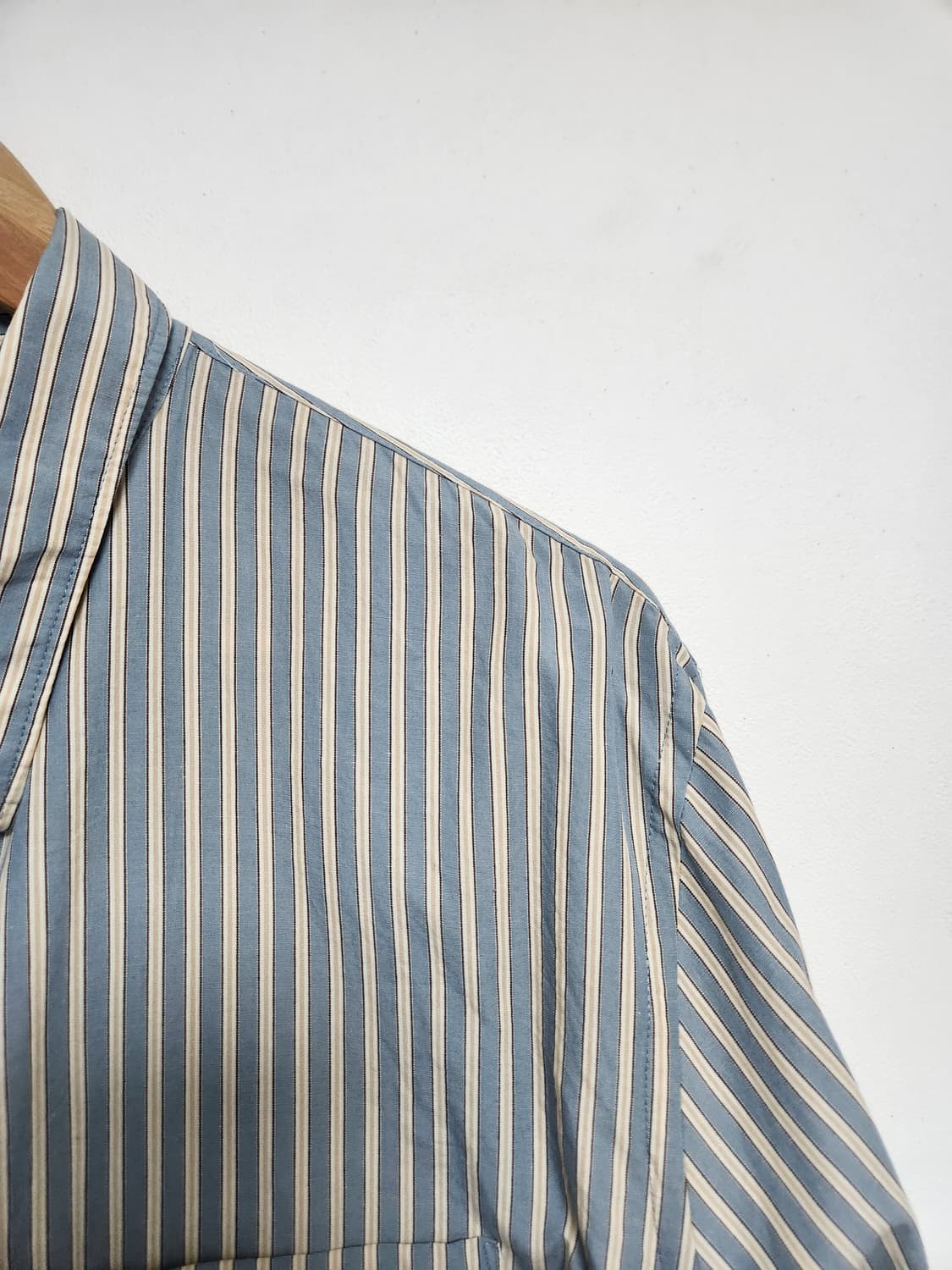 폴로Polo 스트라이프 코튼 셔츠 3XL - S174 상품이미지3