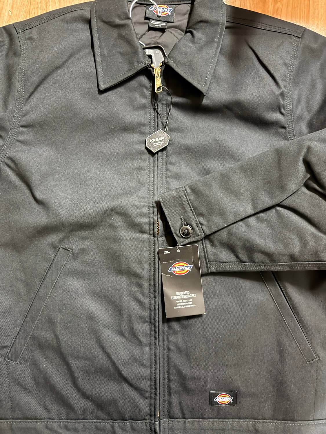 Dickies 아이젠하워 자켓 레귤러 블랙 상품이미지1