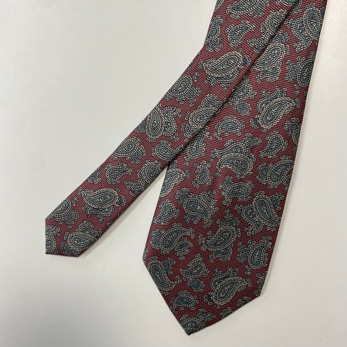 버버리 페이즐리 명품 정품 넥타이 (Burberry) 8.3cm 상품이미지1