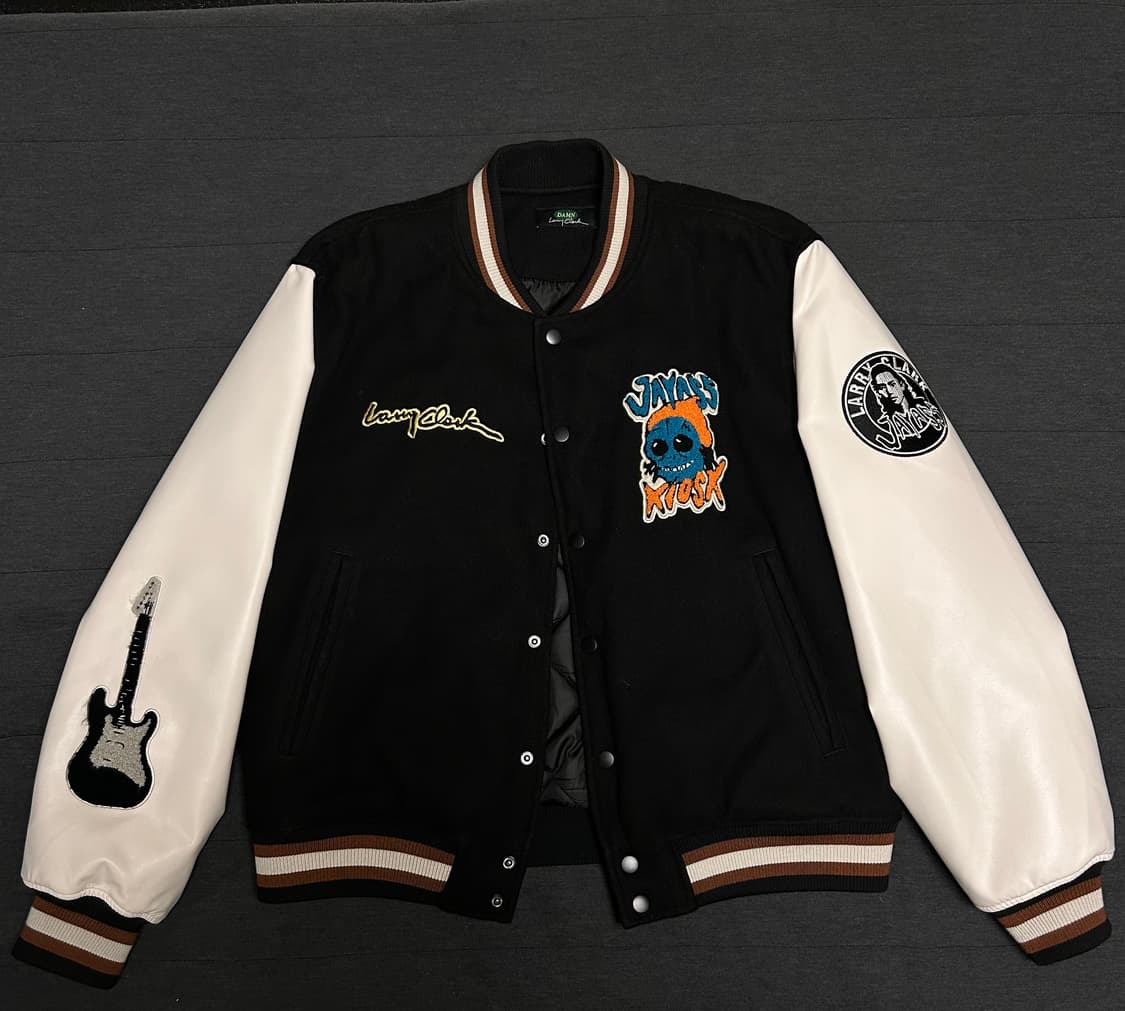 LARRYCLARK X JAYASS 래리클락 X 제이야스 바시티 자켓 상품이미지1