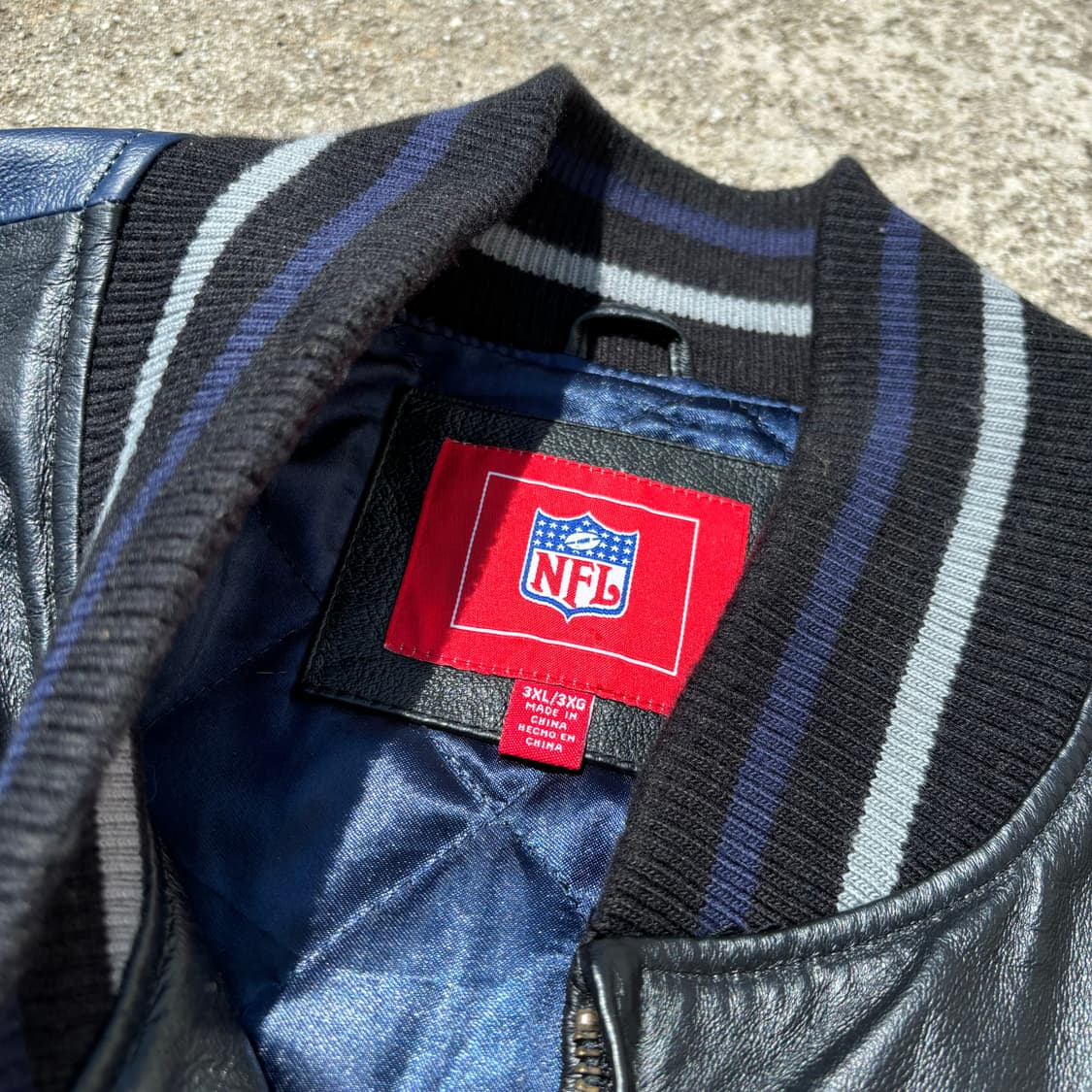 00s NFL 뉴 잉글랜드 패트리어츠 바시티 3XL 상품이미지6