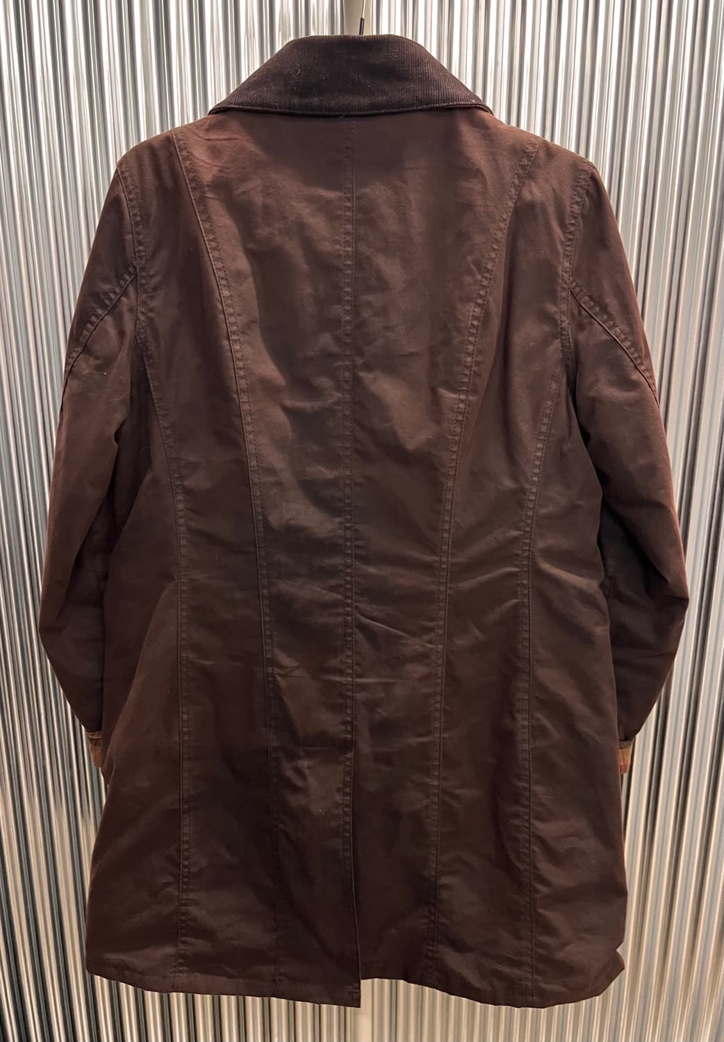 바버 벨세이 왁스 자켓 UK12 상품이미지5