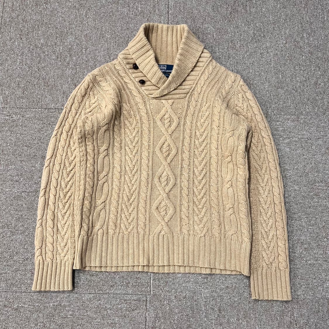 폴로 랄프로렌 숄카라 니트 상품이미지2