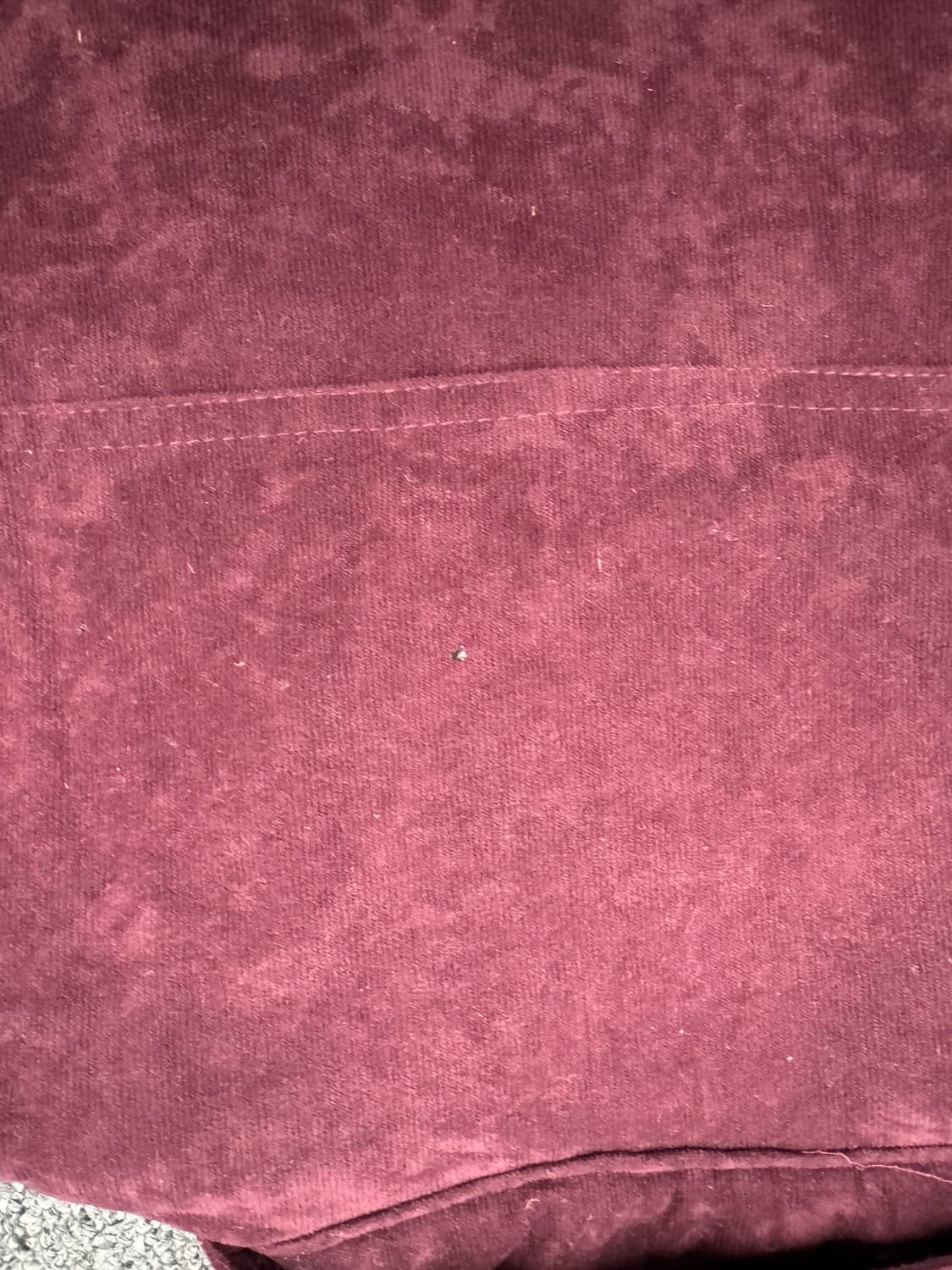 OS)World Top 빈티지 퍼플 코듀로이 블루종 봄버 자켓 상품이미지9