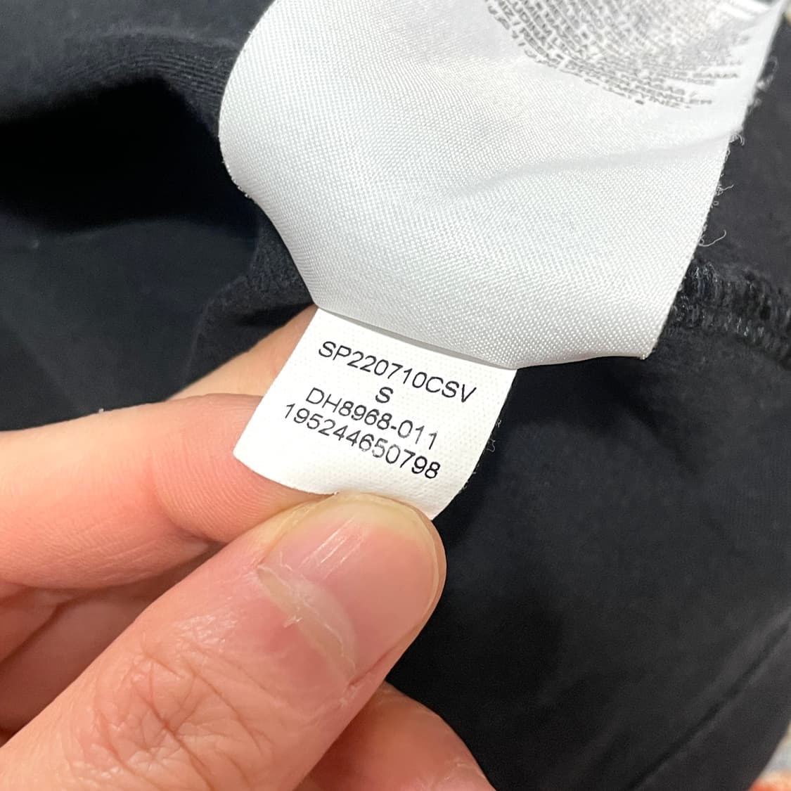 나이키 조던 파이트 컬렉션 블랙 반팔티셔츠 여성S 상품이미지6