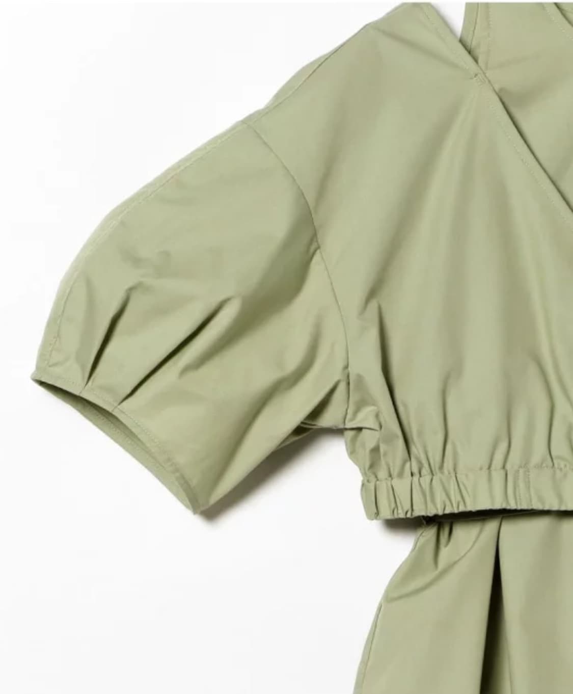 블랙,미착용 택o/Ray BEAMS 숄더 슬릿 블라우스 상품이미지2