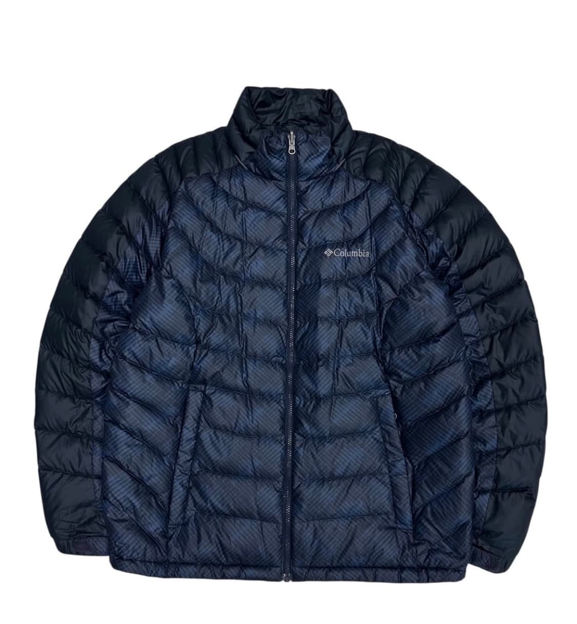 콜롬비아 옴니쉴드 구스다운 경량패딩 네이비 상품이미지4