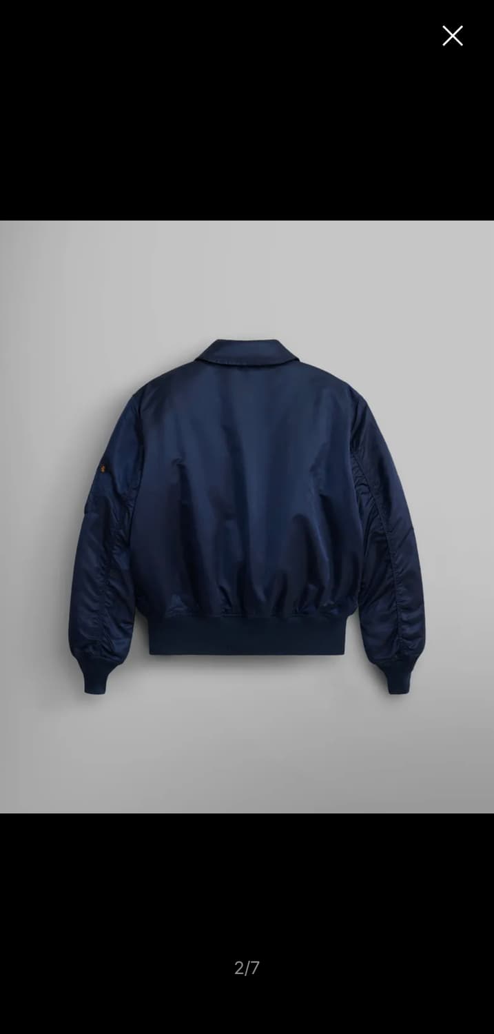 알파 인더스트리 CWU 45P 항공 점퍼 (네이비) 상품이미지2