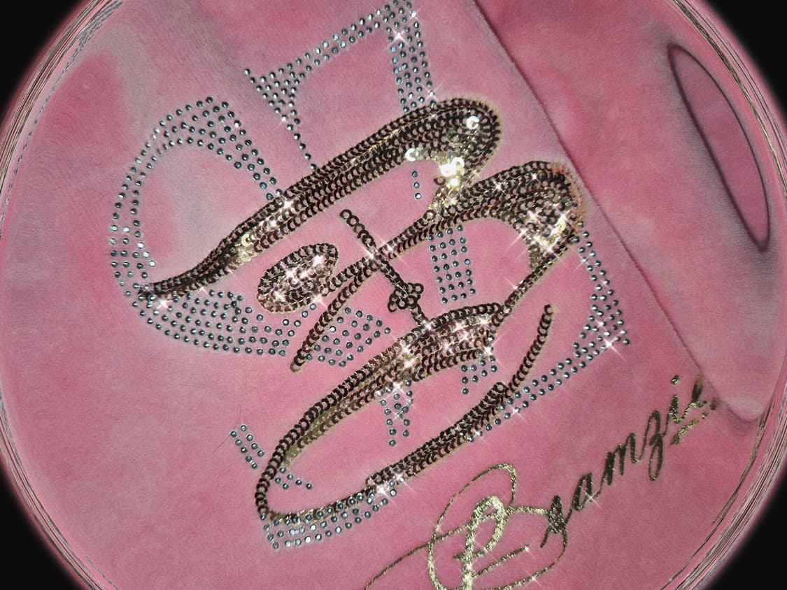 Vintage y2k Babypink velour training pan 상품이미지2