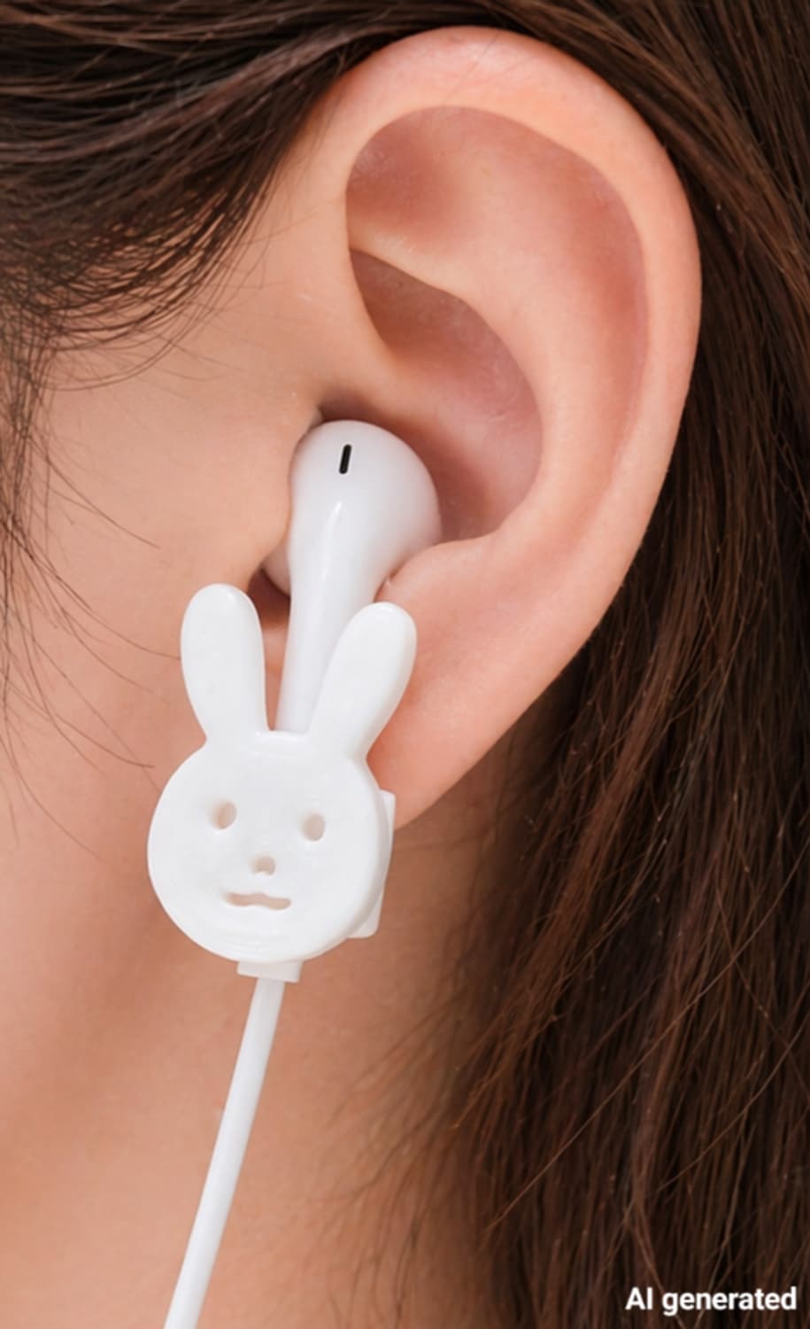 토끼 줄이어폰 장식 악세사리 상품이미지3