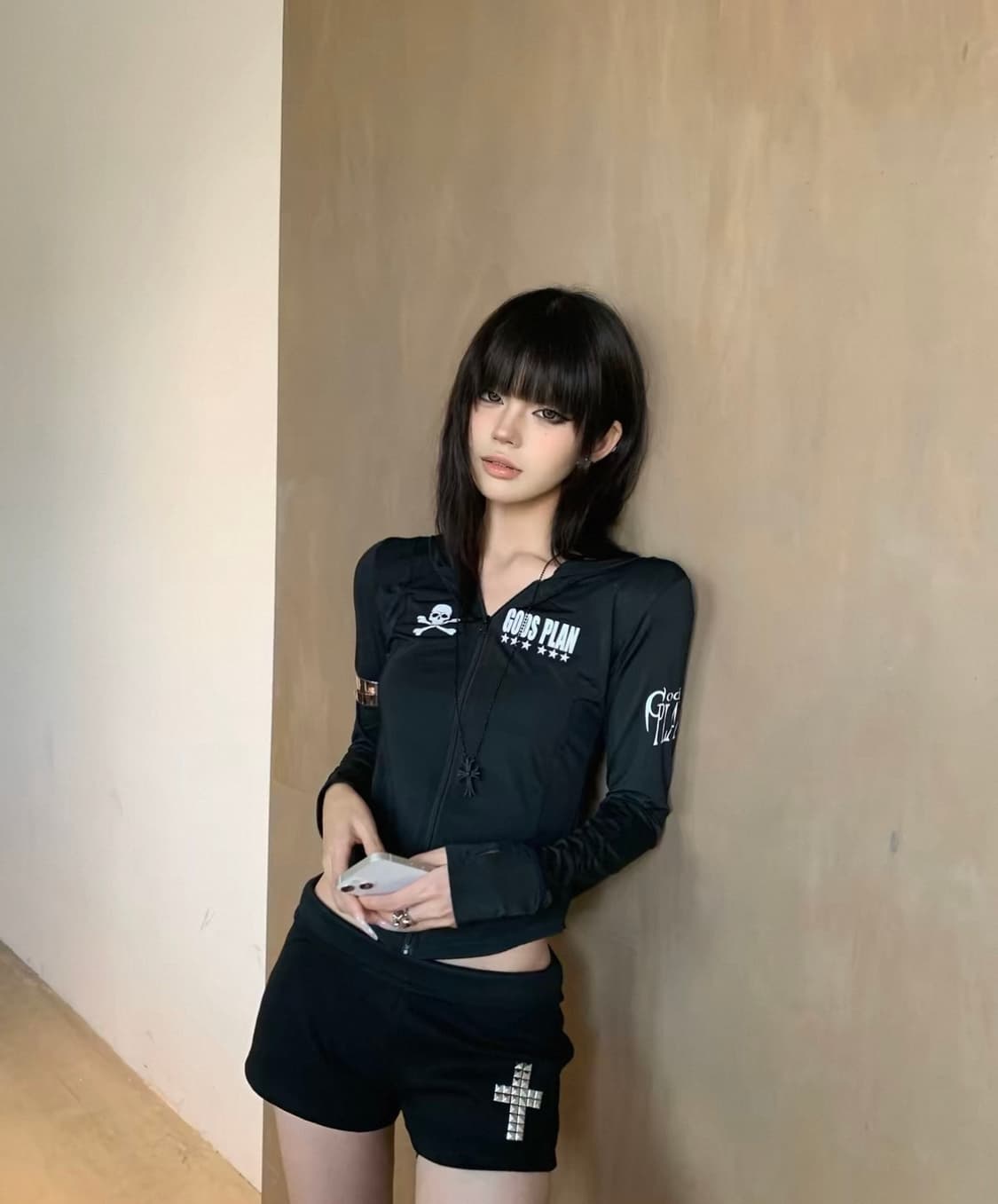 Gods plan 집업 빈티지 펑크 상품이미지2