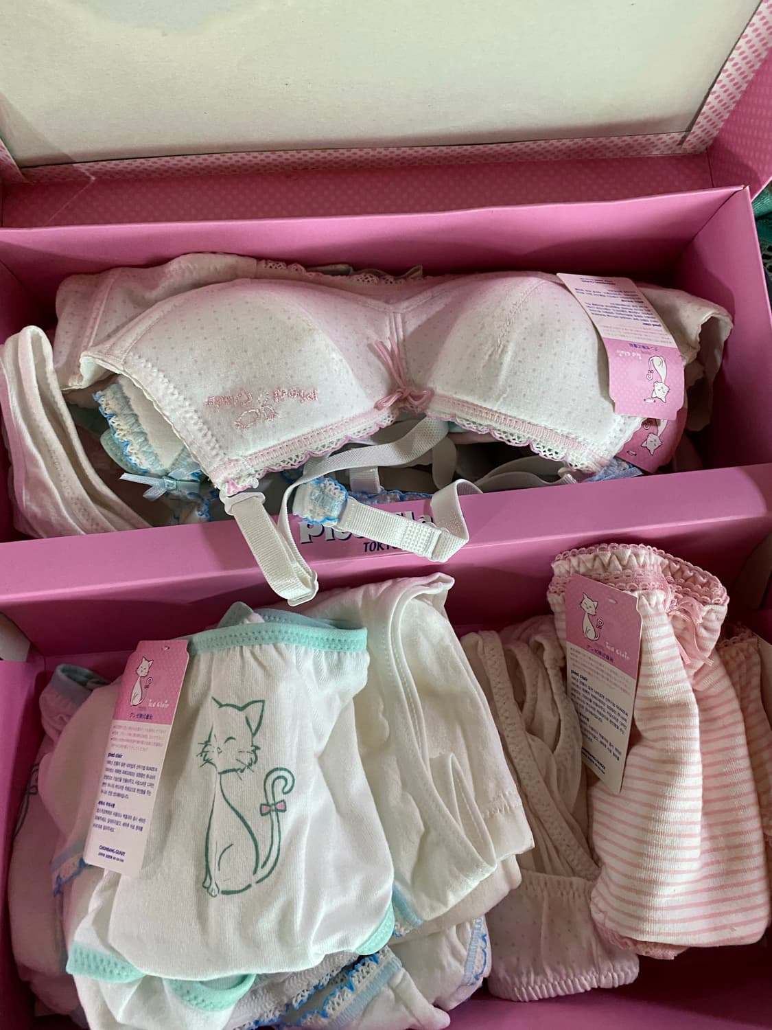 피에드클레르 브라/팬티 세트 새상품 상품이미지1