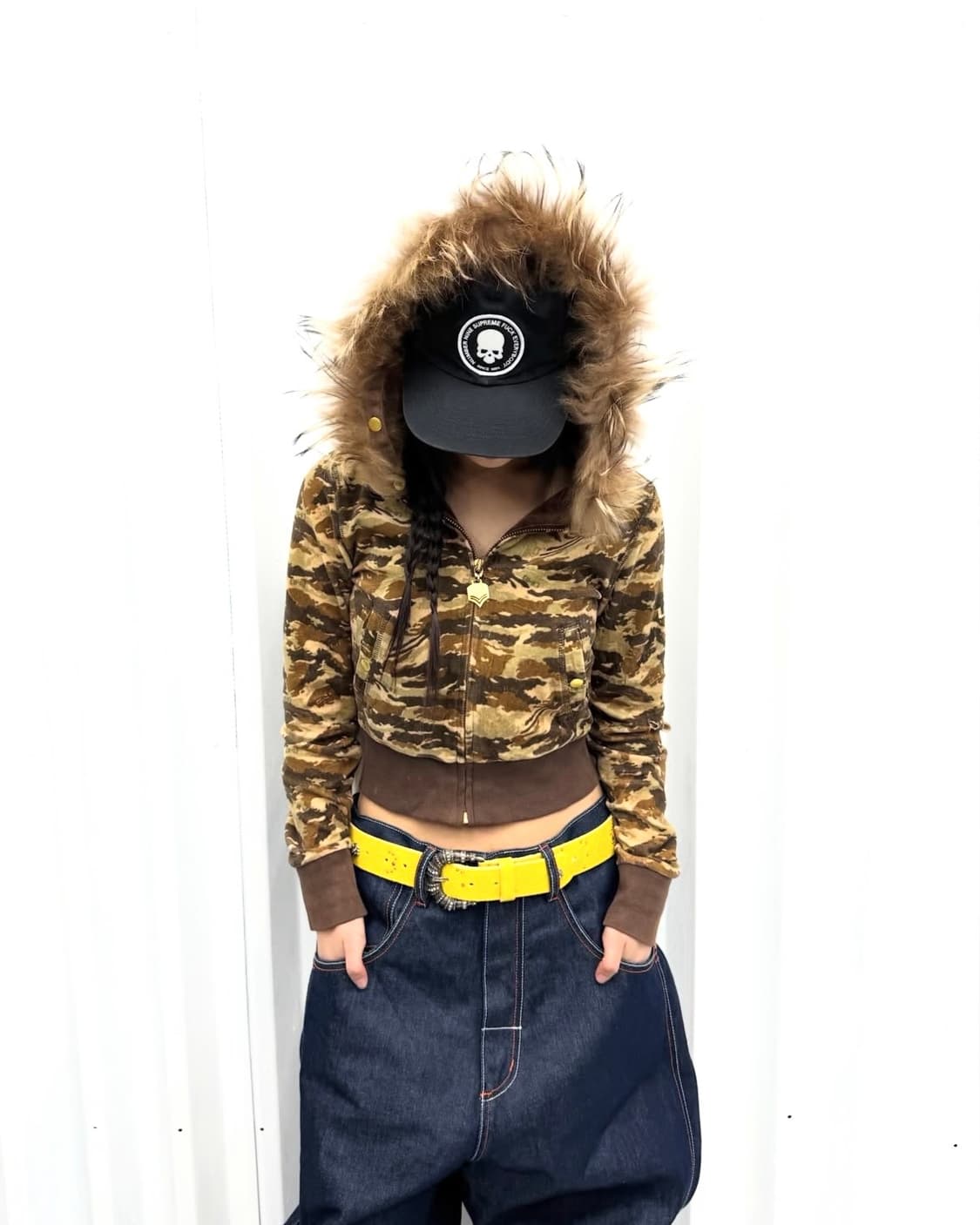 LB-03 camo hoodie zip 상품이미지1