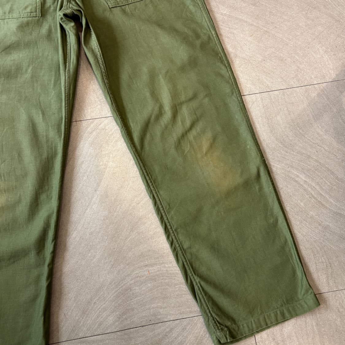 60s U.S Army OG-107 퍼티그 팬츠 상품이미지3