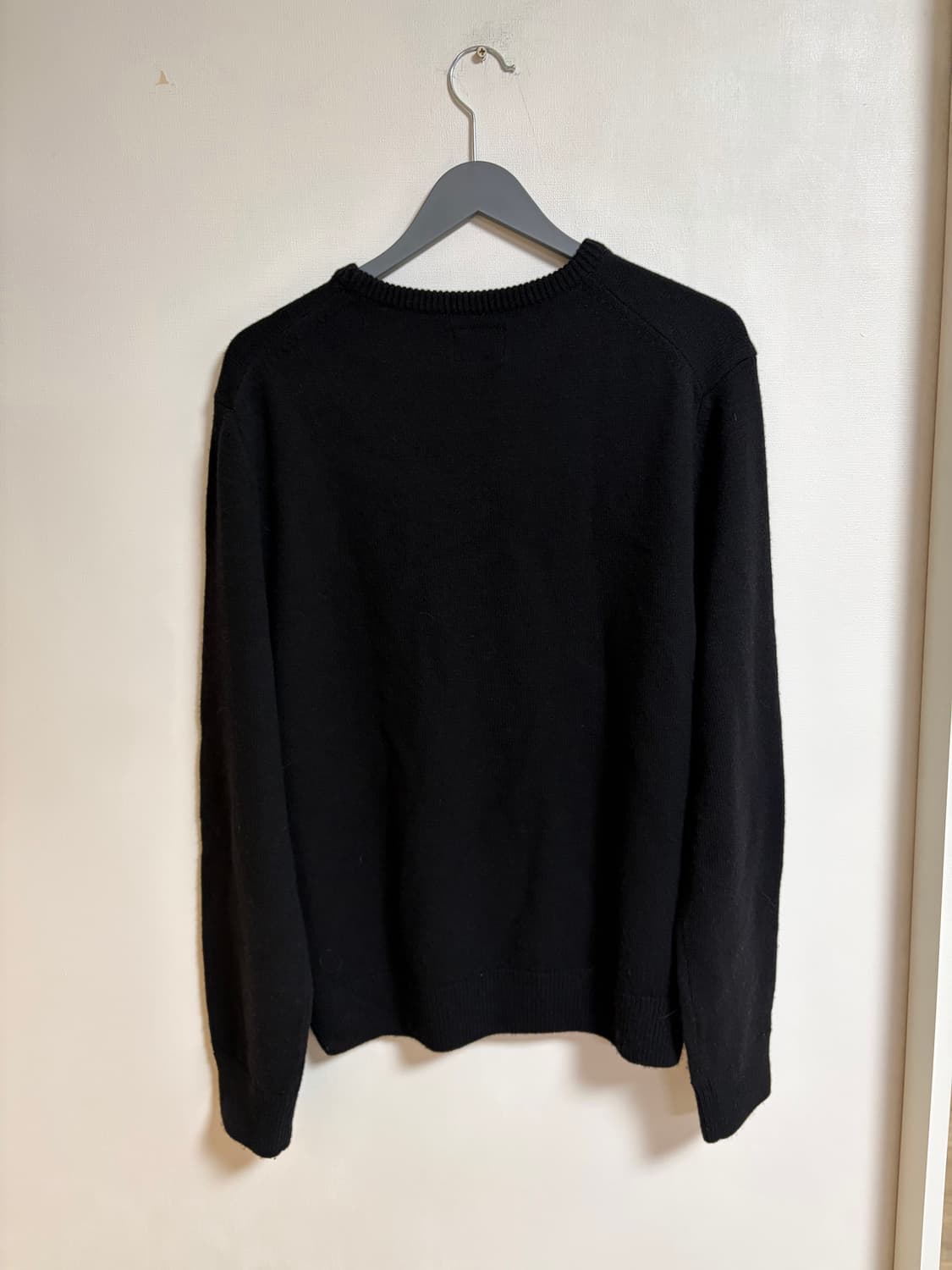 [M]헤리티지플로스 니트 블랙 상품이미지2