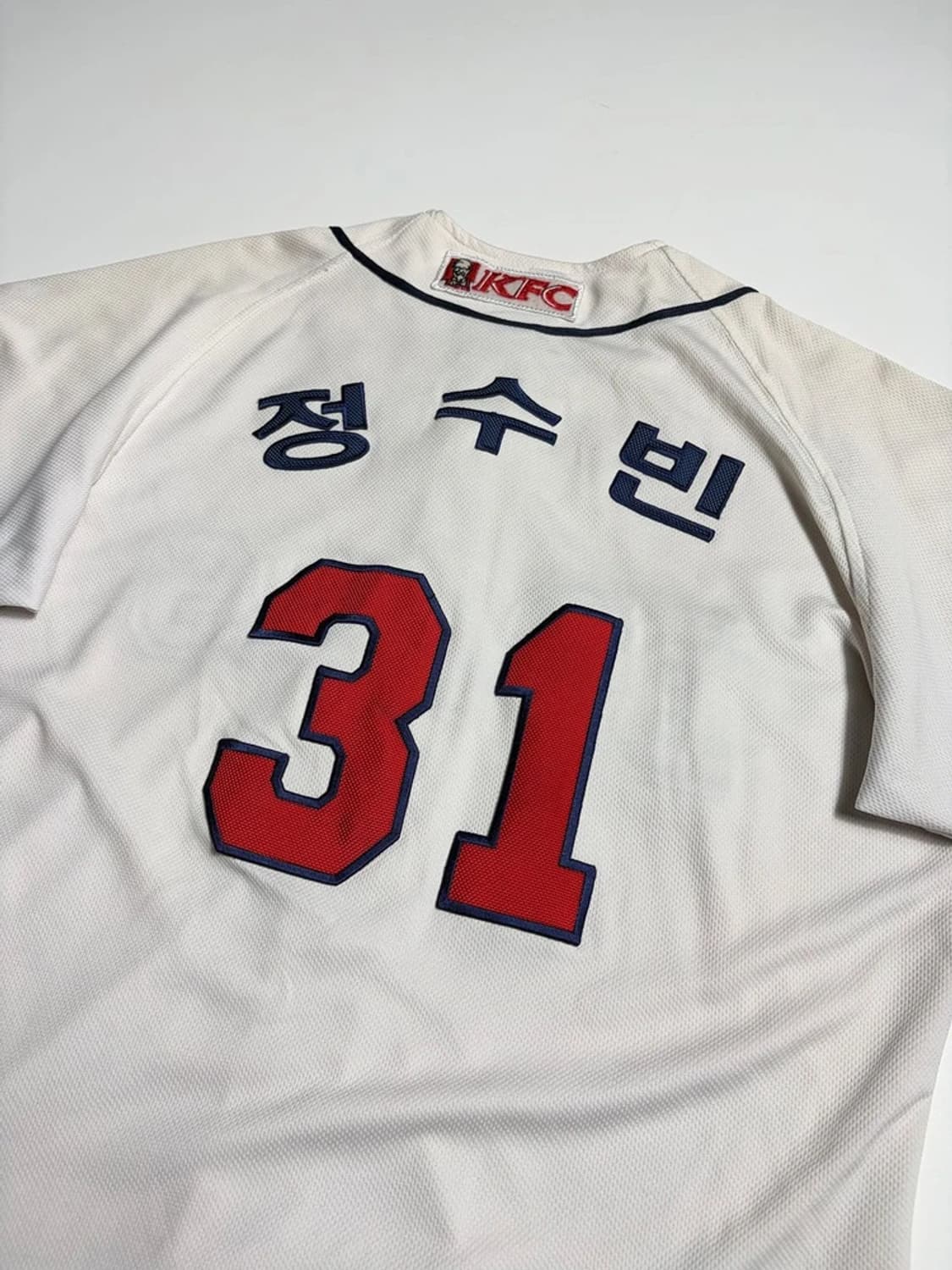 두산베어스 정수빈 선수 반팔 유니폼 R2122 상품이미지2