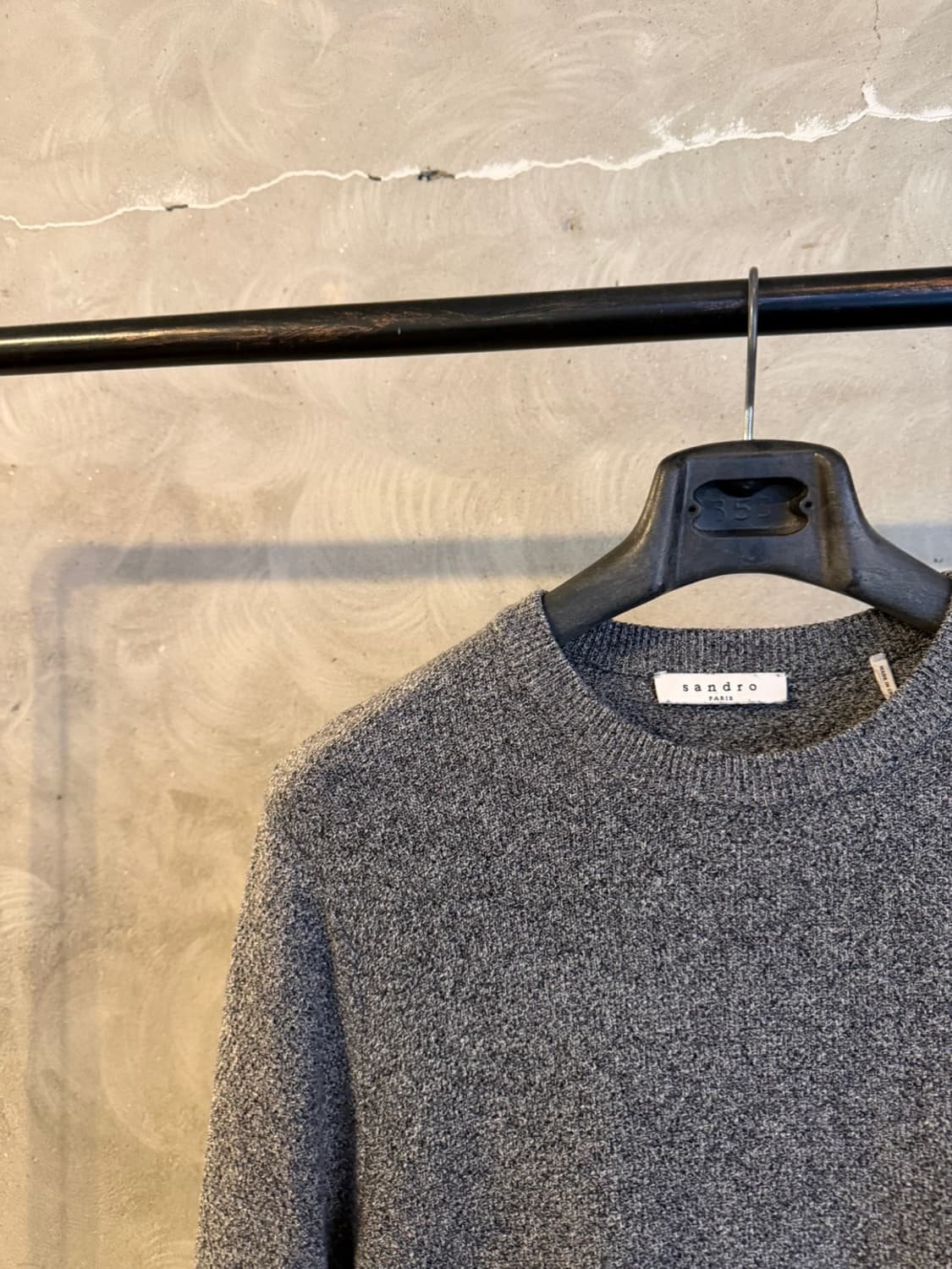 산드로 크루넥 니트 100 상품이미지2