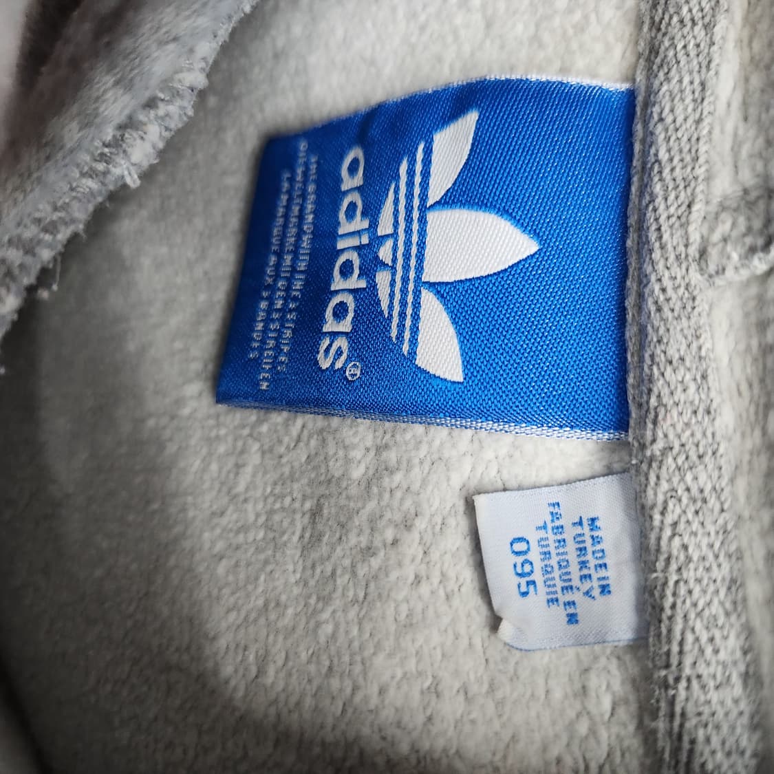 아디다스 빅로고 후드티 L 상품이미지4