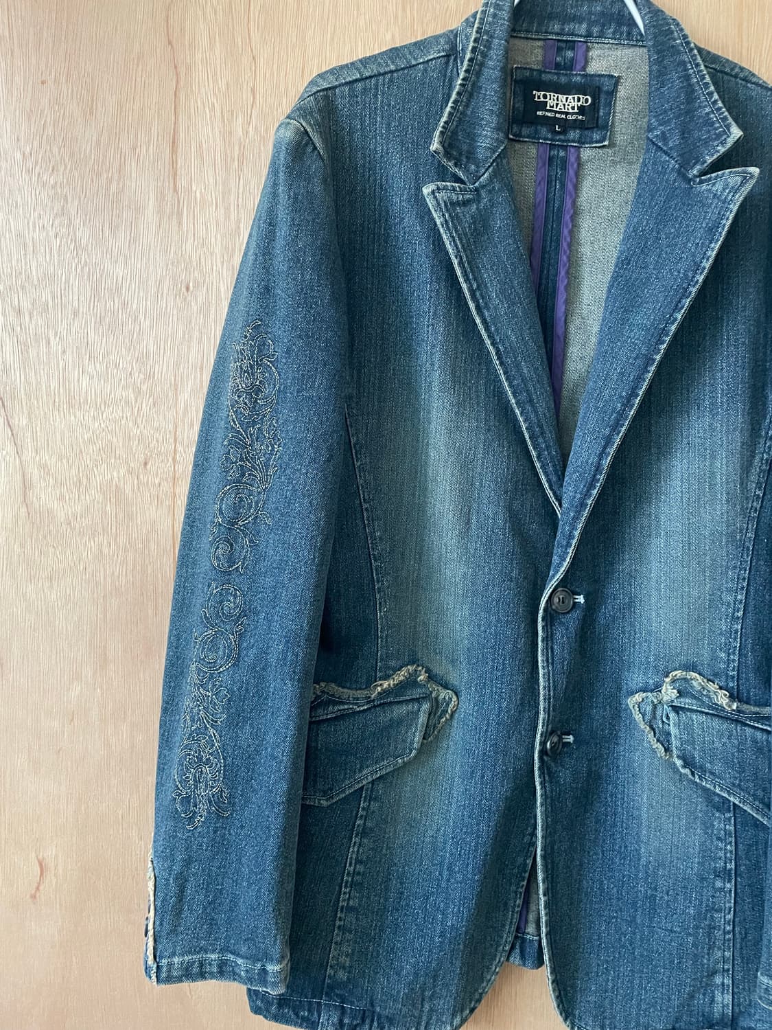 토네이도마트 웨스턴 데님 자켓 상품이미지3
