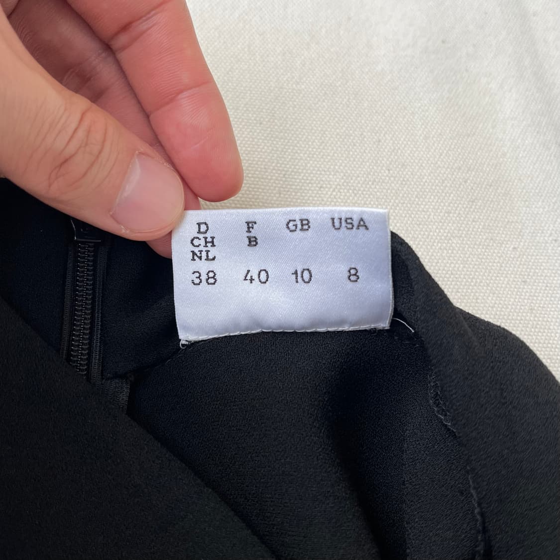 막스마라 블랙 미니멀 원피스 상품이미지5