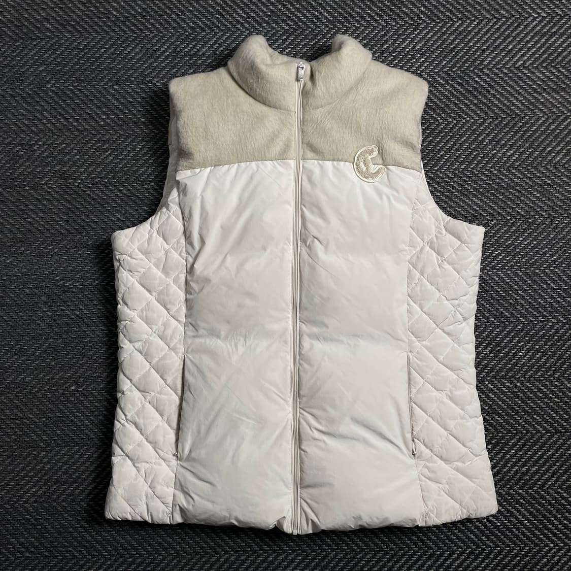 캘러웨이 우먼스 아이보리 덕 다운 베스트o 4334 상품이미지1