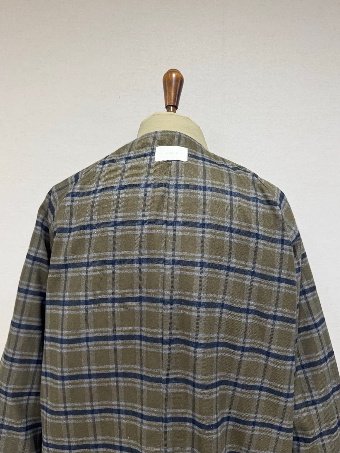 싱글 맥 코트 / 발마칸 코트 올리브 베이지 상품이미지9