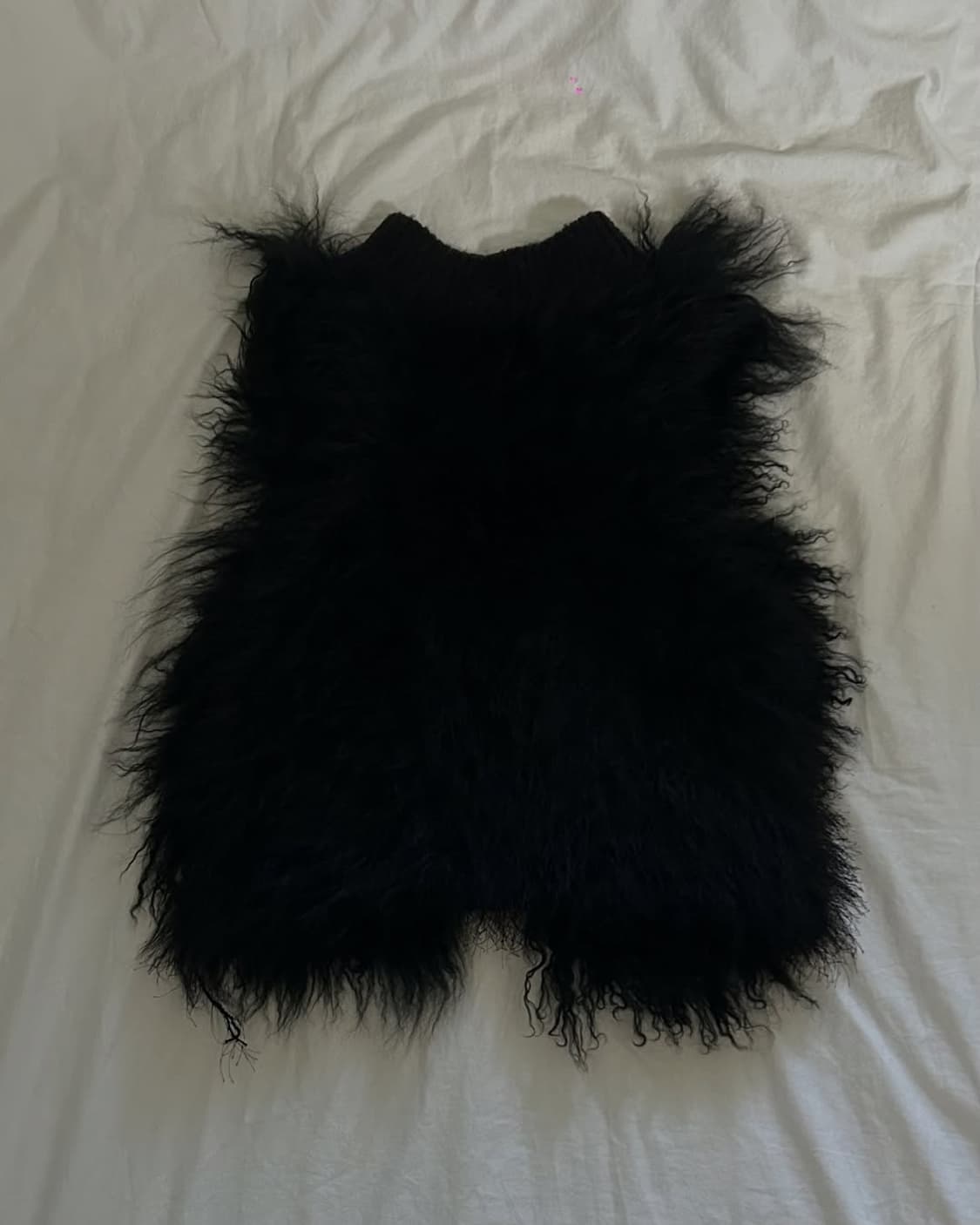 Rosette fur vest 상품이미지8