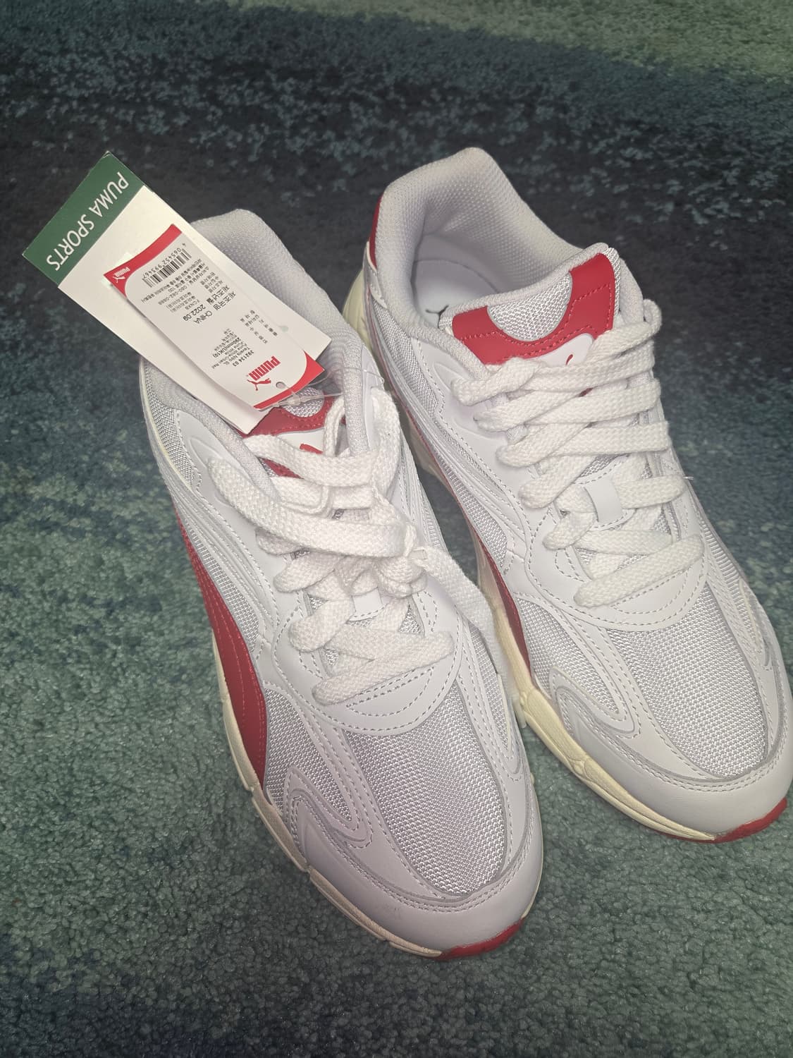 푸마 테버리스 나이트로 화이트 어반 레드 상품이미지1