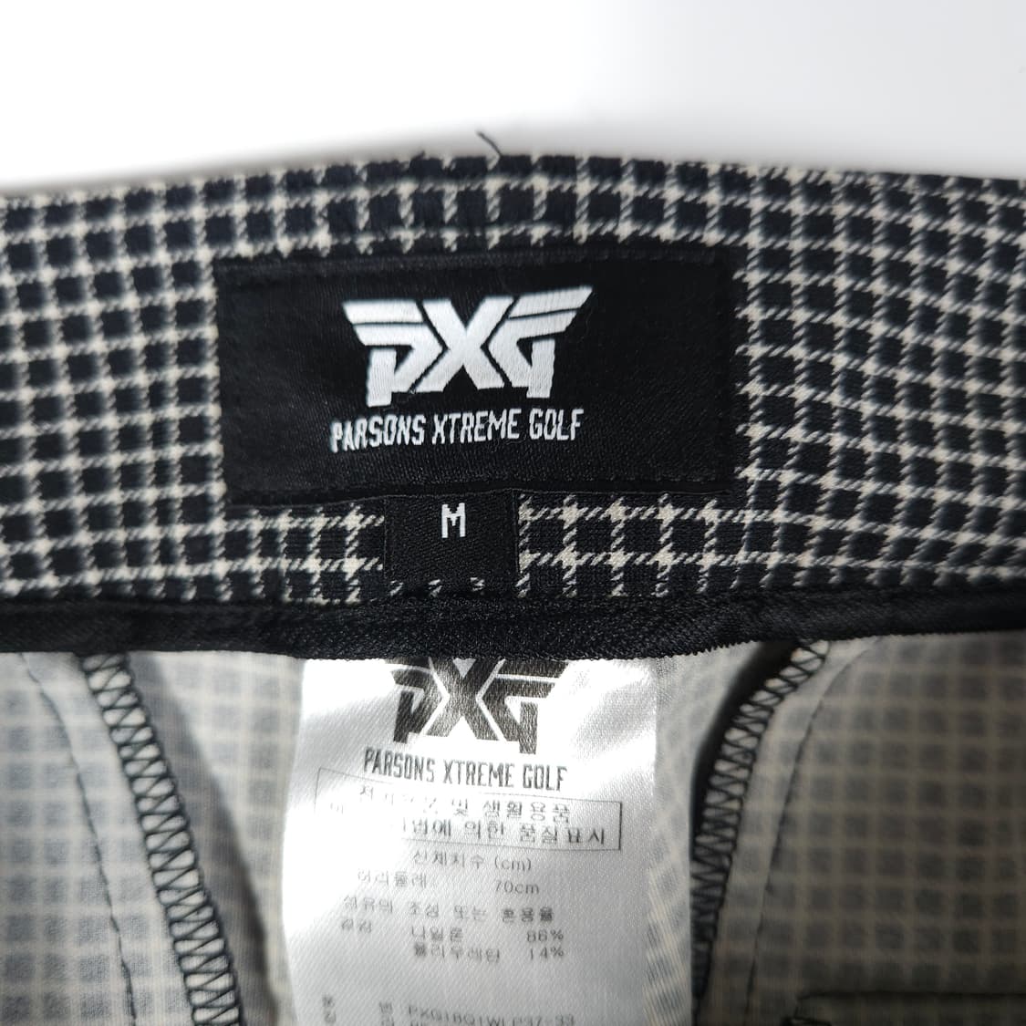 PXG 골프 체크 바지 상품이미지5