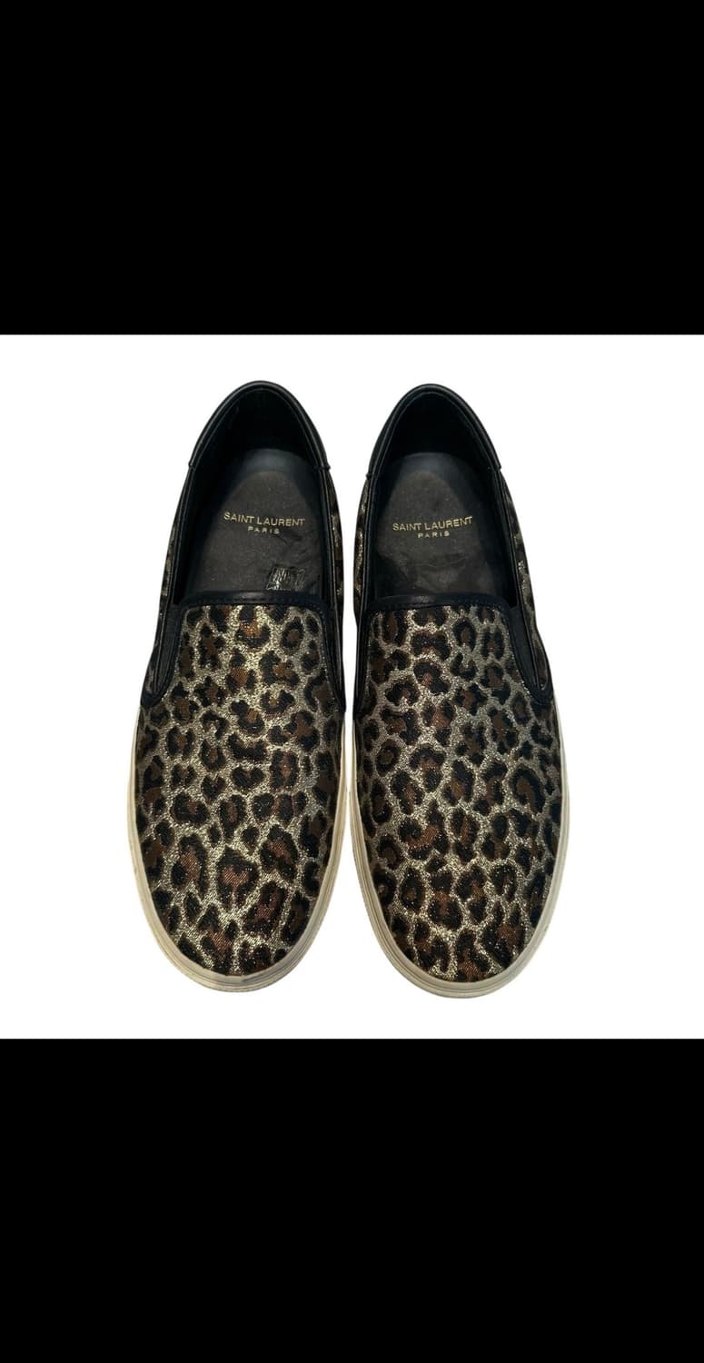 생로랑 레오파드 슬립온 상품이미지1