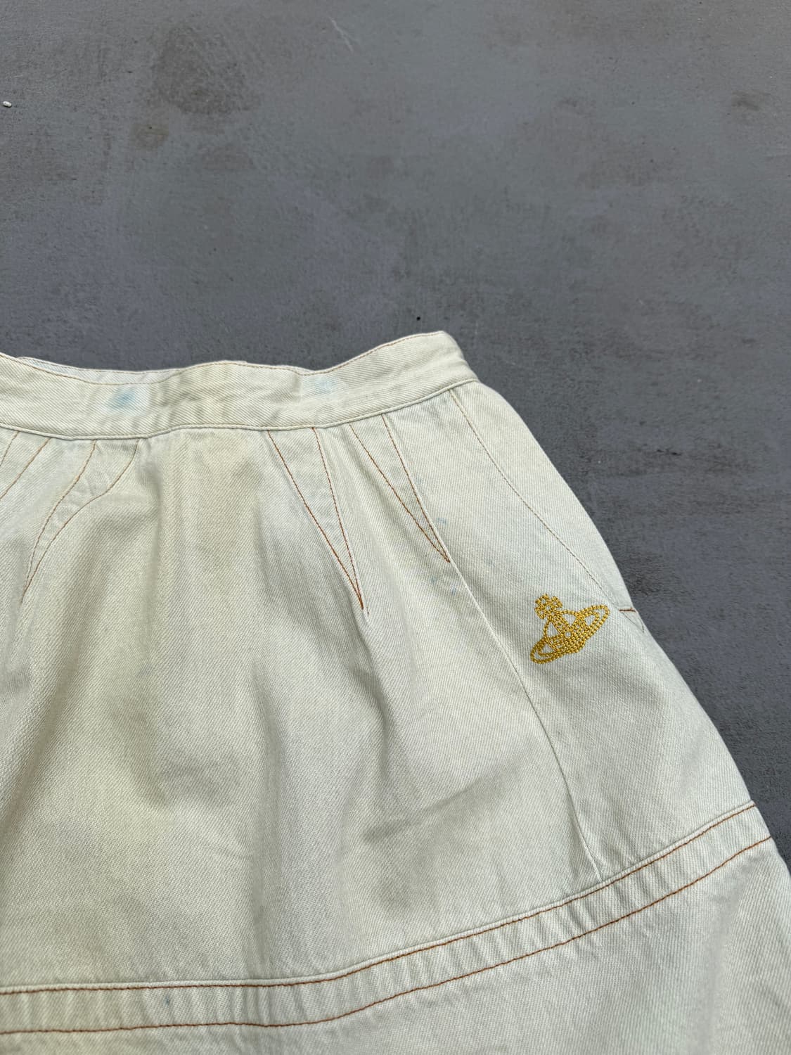 비비안웨스트우드 앵글로매니아 코튼 스커트 상품이미지2