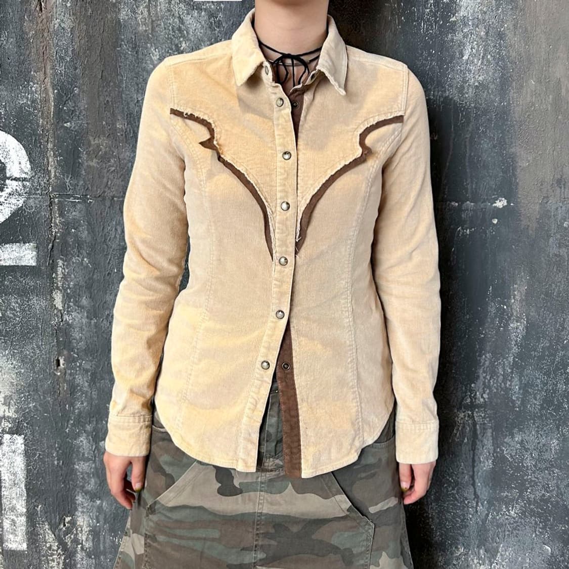 코듀로이 웨스턴 셔츠 상품이미지4