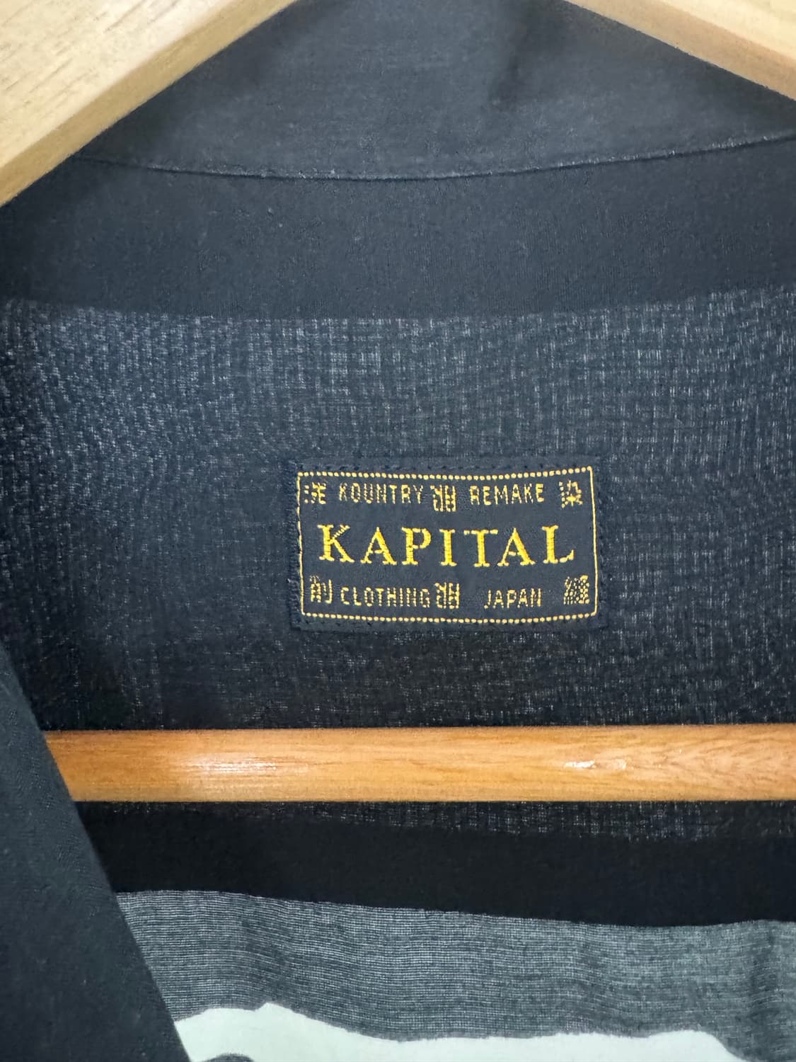 KAPITAL 캐피탈 실크 레이온 본 알로하 셔츠 5사이즈 상품이미지4