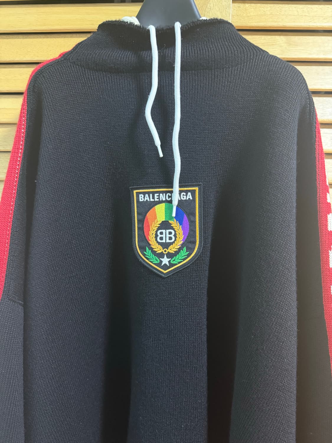 [xs]발렌시아가 18FW 울니트 후드(국내매장판) 상품이미지2