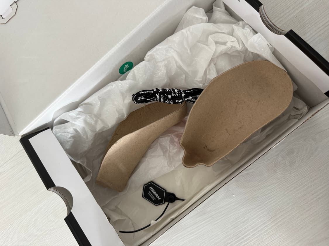 나이키 x 슈프림 에어 포스 1 로우 블랙 265 상품이미지4