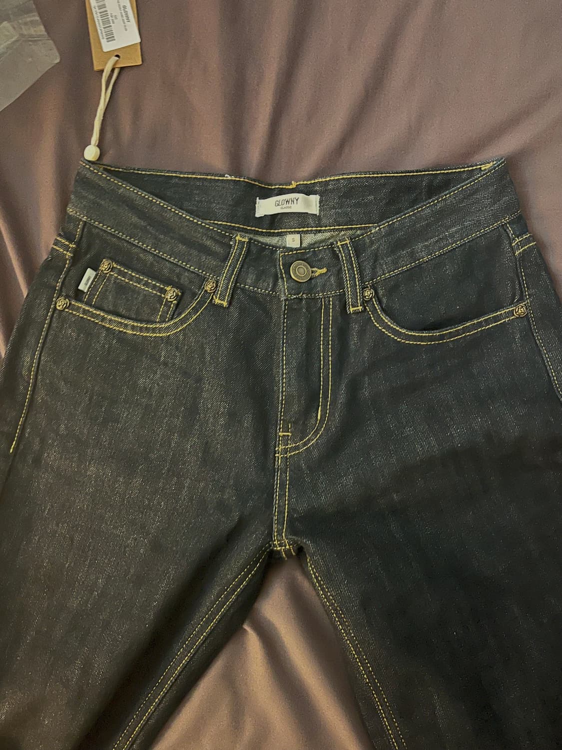 글로니 바지 : rodeo jeans 로데오진 딥블루 S사이즈 상품이미지6