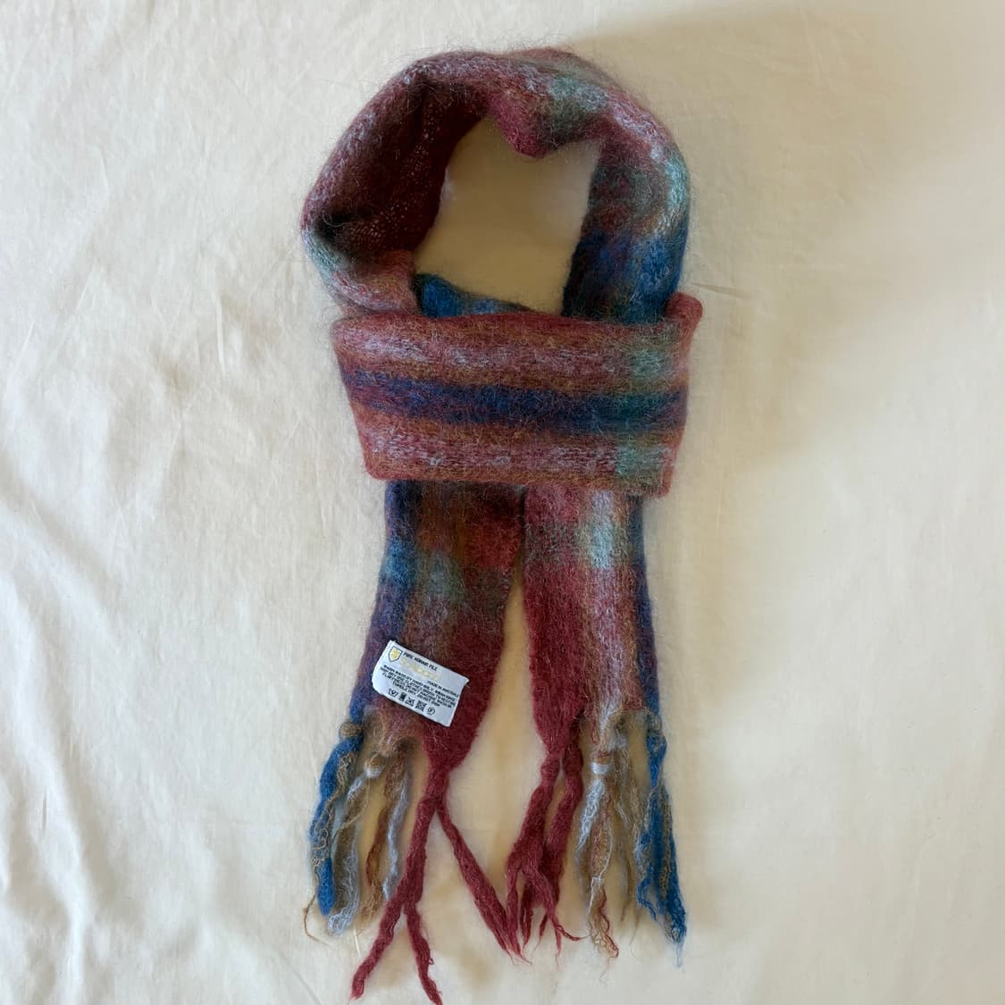 80s AUSTRALIA St. Albans 모헤어 머플러 상품이미지1