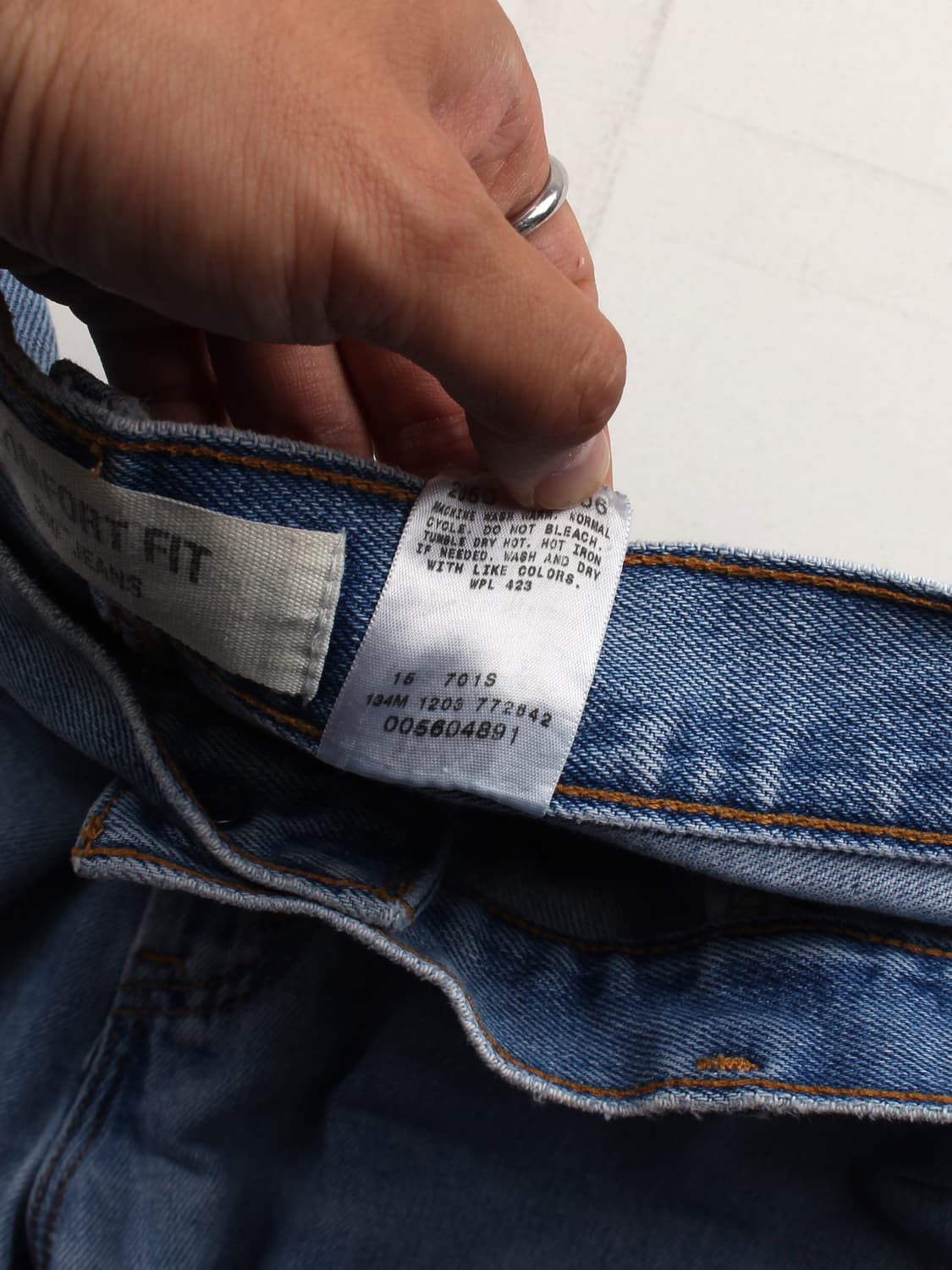 00s LEVI'S 560 Denim Pants (36) (#007) 상품이미지9